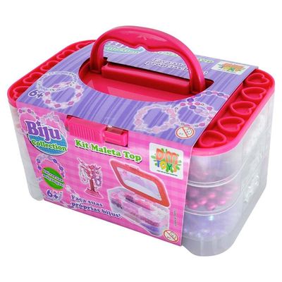 Biju Collection Faça Você Mesmo Maleta Top Dmt6539 Dm Toys