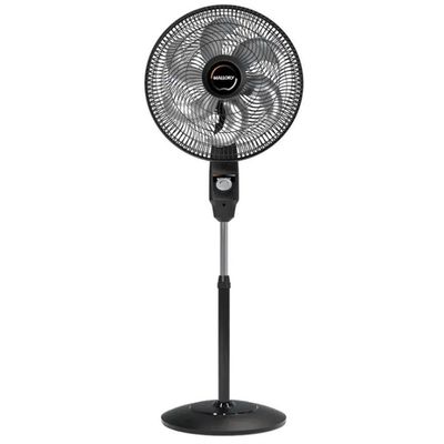 Vent 40cm Mallory Coluna Eolo - B94401701 Preto/grafite 110 Volts