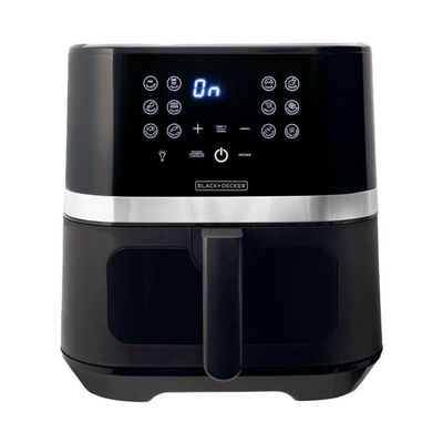 Fritadeira Air Fryer Black Decker 7L AFDLG Preta e Inox 220V