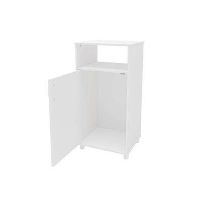 Gabinete Lavanderia Balcão P- água C- 1 Porta 42cm Branco - Politorno