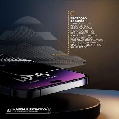 Película Para Iphone 16 Pro Max Com Aplicador - Survivor Privacidade - Gshield