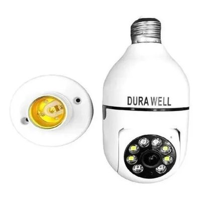 Kit 3 Camera Espian Segurança Lampada Wifi 360 Grau