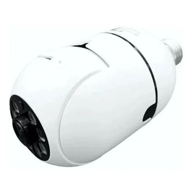 Kit 3 Camera Espian Segurança Lampada Wifi 360 Grau