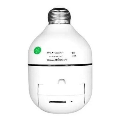 Kit 3 Camera Espian Segurança Lampada Wifi 360 Grau