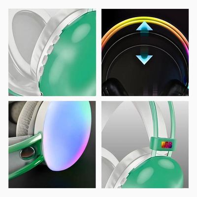 Headset Fone De Ouvido Sem Fio Bluetooth V5.3 Com Led Disco Pulse Profissional