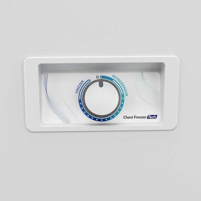 Freezer Horizontal Inverter Dupla Ação 417 Litros Tampa Cega Da420if Tech Bivolt - Metalfrio