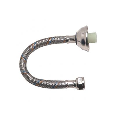 Engate Flex Inox Esteves Trancado 40Cm Blister