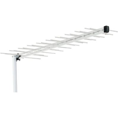 Antena Digital Externa Log Para Tv Hdtv/Uhf/4K 16Dbi 40 Elementos Lu-40