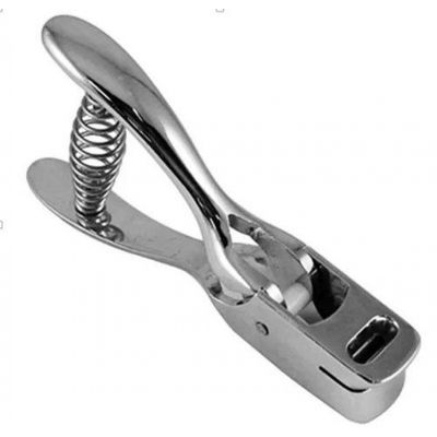 Alicate Furador Ovóide para Crachá Pvc - Profissional