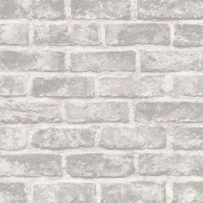 Papel de Parede Exposure Tijolo Cinza PROMO2306 - 1 Unidade Disponível