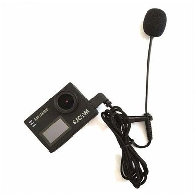 Microfone Lapela Externo Longo Original SJCAM SJ6 / SJ7 / SJ360