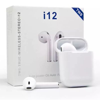 Fone de Ouvido Bluetooth Wireless i12 TWS