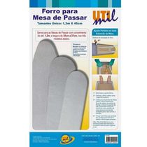 Forro para Mesa de Passar Universal Utimil TM002 em Tecido Metalizado/Térmico
