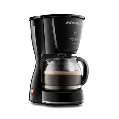 Cafeteira Elétrica Mondial Dolce Arome C-30 18 Xícaras Preto / 220V