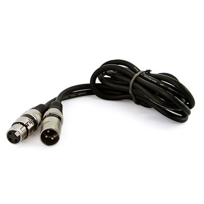 Cabo Canon Macho x Femea Balanceado Preto - 5 Metros