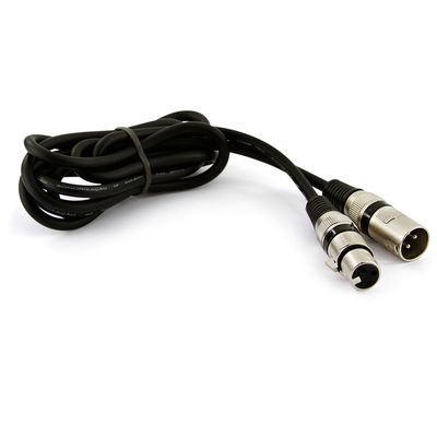 Cabo Canon Macho x Femea Balanceado Preto - 5 Metros
