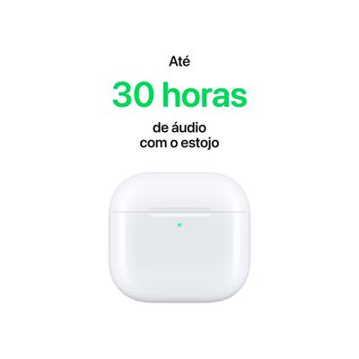 AirPods 4 Branco Intra-auricular Apple Branco