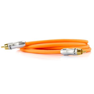 Cabo Coaxial Digital (SPDIF) Cirilo Cabos - 1 Metro