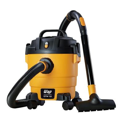 Aspirador de Água e Pó Wap GTW10 1400W Preto com Amarelo / 220V