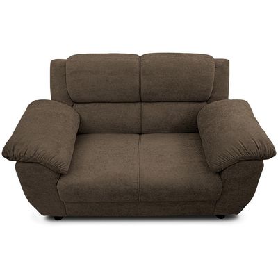 Sofá 2 Lugares Cama inBox Paris com 152cm de Largura e Revestido em Bouclé Marrom