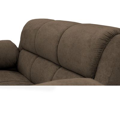 Sofá 3 Lugares Cama inBox Paris com 202cm de Largura e Revestido em Bouclé Marrom