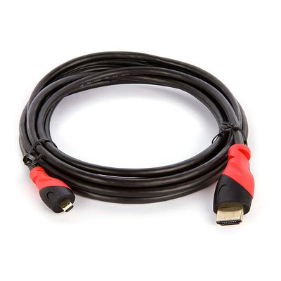 Cabo Micro HDMI para HDMI 2.0, Ultra HD, 4K, 3D - 5 Metros