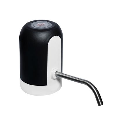 Bomba Elétrica para Galão de Água Lyor em Aço Inox e Plástico Branco e Preto Branco e Preto