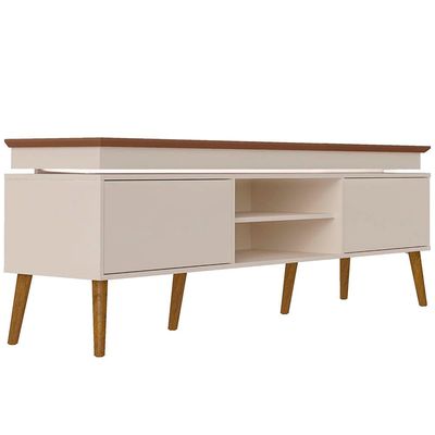 Rack Lumina para TV de até 75 Polegadas Artely Pinho com Off White