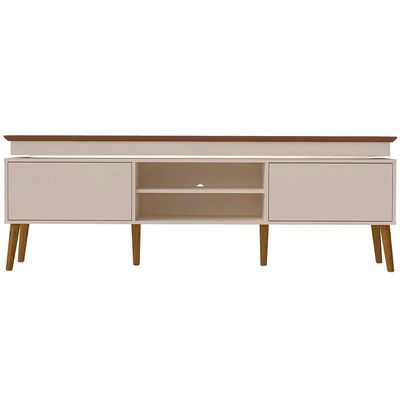 Rack Lumina para TV de até 75 Polegadas Artely Pinho com Off White