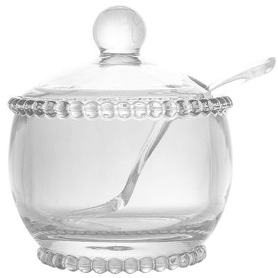 Açucareiro Wolff Pearl com Colher 200ml n/a