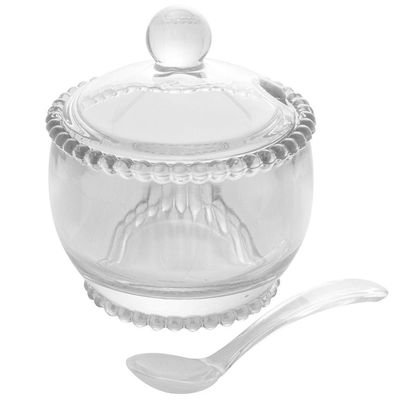 Açucareiro Wolff Pearl com Colher 200ml n/a