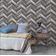 Papel de Parede Exposure EP3402 Painel de Madeira Chevron - Rolo: 10m x 0,53m