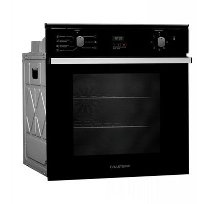 Forno Elétrico De Embutir Brastemp 84L Inox 220v Bot84arbna