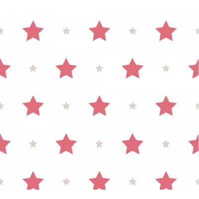 Papel de Parede Treboli Estrelas Vermelhas 5845 - Rolo: 10m x 0,53m