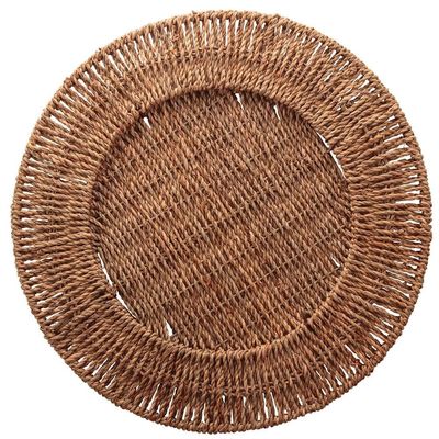Sousplat de Fibra Wolff Mesa Natural - 38 cm Natural