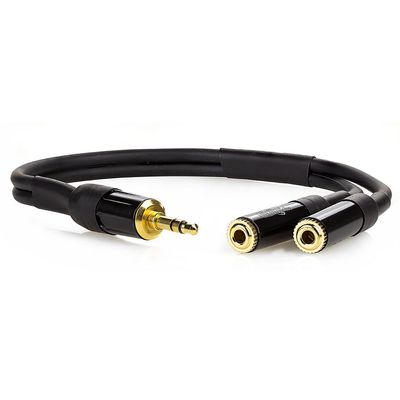 Cabo P2 Macho para 2x P2 Femea Estereo - 8 Metros