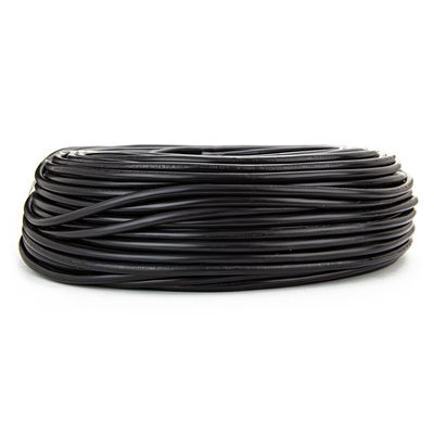Cabo PP 3x1,50 MM Elétrico Flexível Preto - 40 Metros