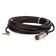 Cabo Profissional XLR Macho para P2 90 Graus Estereo - 3 Metros