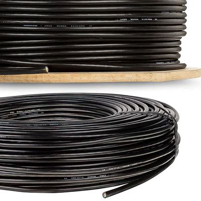 Cabo Manga 6x22 AWG - com Blindagem Preto - 1 Metro