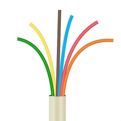 Cabo Manga 6x22 AWG - com Blindagem Bege - 20 Metros