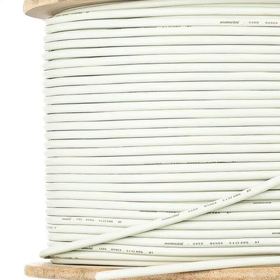 Cabo Manga 6x22 AWG - com Blindagem Bege - 50 Metros