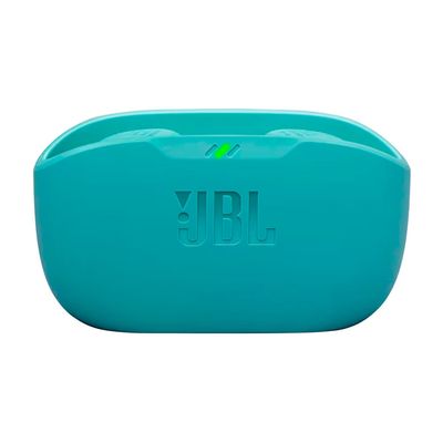 Fone de Ouvido JBL Wave Beam Buds 2 Pure Bass Bluetooth com Cancelamento de Ruído e Smart Ambient Azul