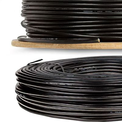 Cabo Manga 2x22 AWG - com Blindagem Preto - 50 Metros