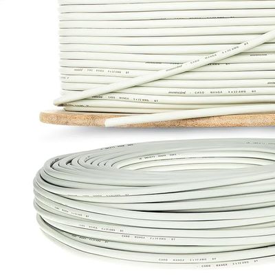 Cabo Manga 4x26 AWG - sem Blindagem Bege - 100 Metros