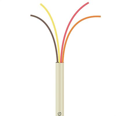 Cabo Manga 4x26 AWG - sem Blindagem Bege - 4 Metros