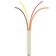 Cabo Manga 4x26 AWG - sem Blindagem Bege - 4 Metros