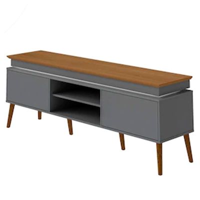 Rack Lumina para TV de até 75 Polegadas Artely Carvalho com Grafite