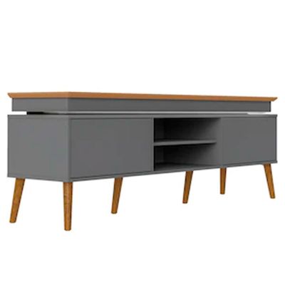 Rack Lumina para TV de até 75 Polegadas Artely Carvalho com Grafite