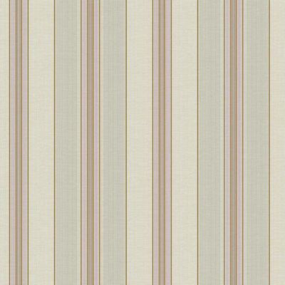 Papel De Parede Waverly Stripes Lovers Lane Bege-lilás Wa7780 - Rolo 10m X 0,52m
