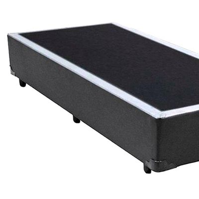 Cama Box Solteiro Sintético Sereneprime Cinza 88x188x40